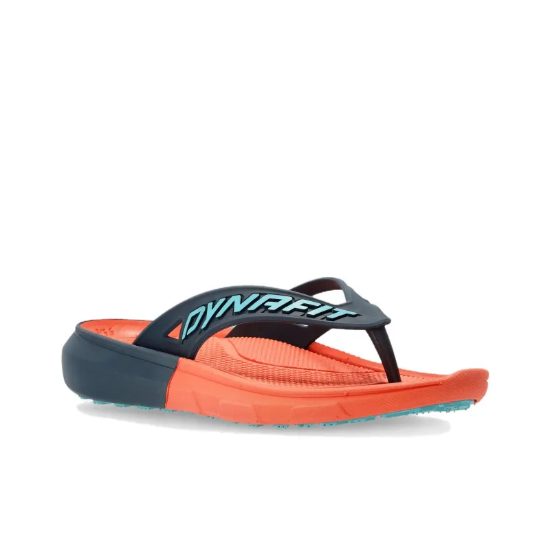 DYNAFIT Podium Recovery Footwear Unise Abrasion-Resistant Slip-Resistant Flip Flops Unisex Orange-1