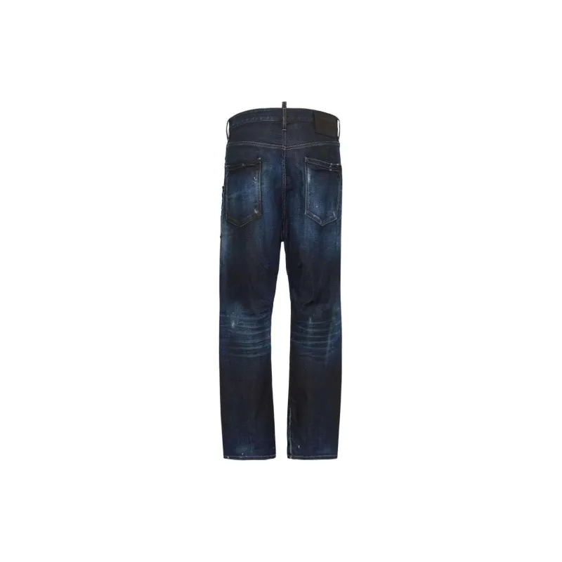 DSQUARED2 Mid rise Straight leg Jeans-1