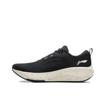 LiNing Wu Leaping 2.0 V2 Cushioned Anti Slip Wear Resistant Breathable Lightweight Low Top Running Shoes Men's Black