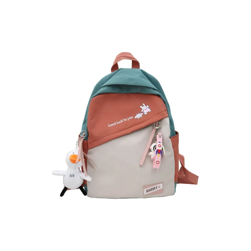 Venerable Brahma Nylon Backpack Women's Black/Red/Green/Blue-6