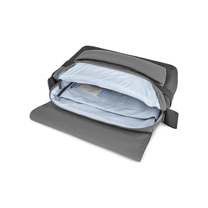 MOLESKINE Canvas With Nylon Shoulder Bag Crossbody Bag Men's Black/Gray-6