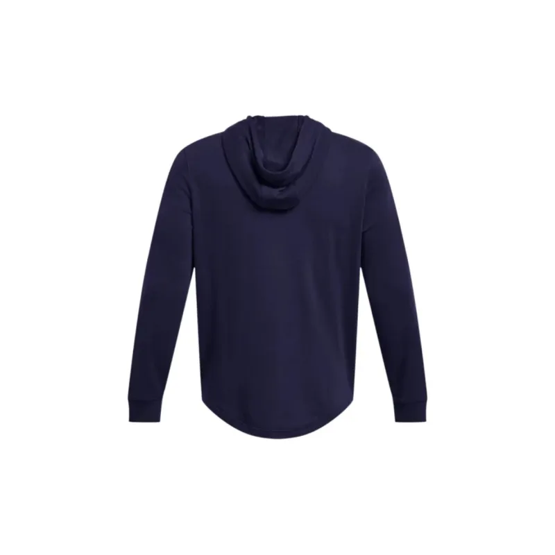 Under Armour Rival Terry Graphic Hoodie Sweatshirt Men's Midnight Marine Blue-1