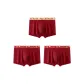 Maroon Color Lion+Maroon Color Lion+Apricot Base Color Lion