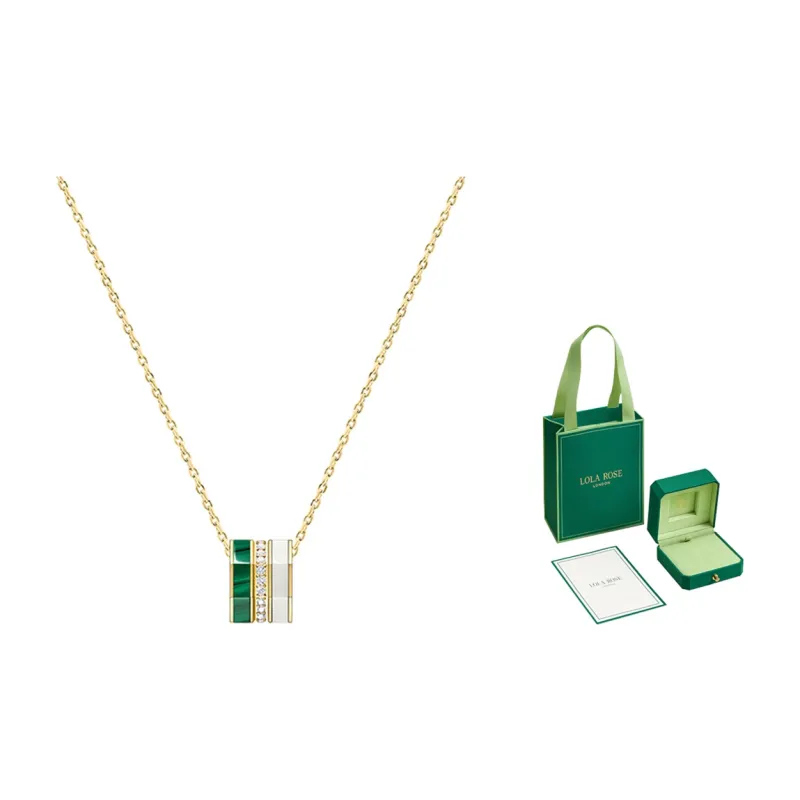 Lola Rose Malachite Necklaces Women's Black Green Color Scheme Style-1
