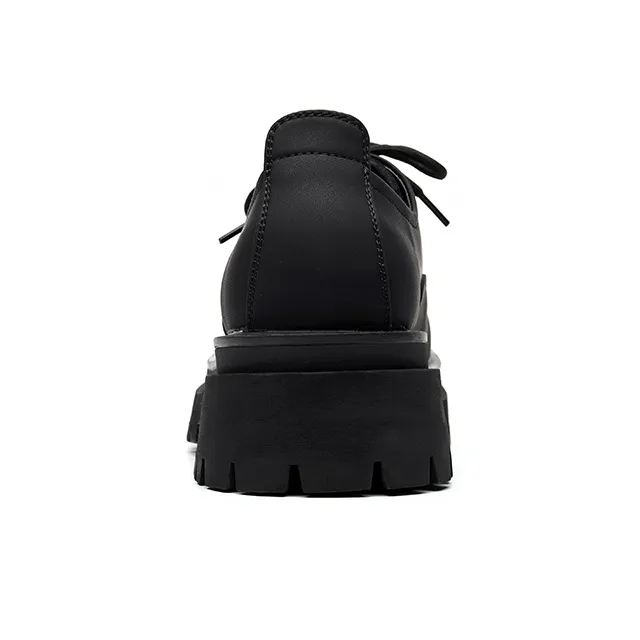 Chi Wolf Derby Shoes Casual Leather Shoes Unisex-13