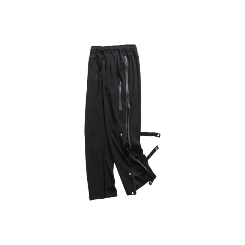 AMBER LIGHT Cargo Pants Unisex Black-2