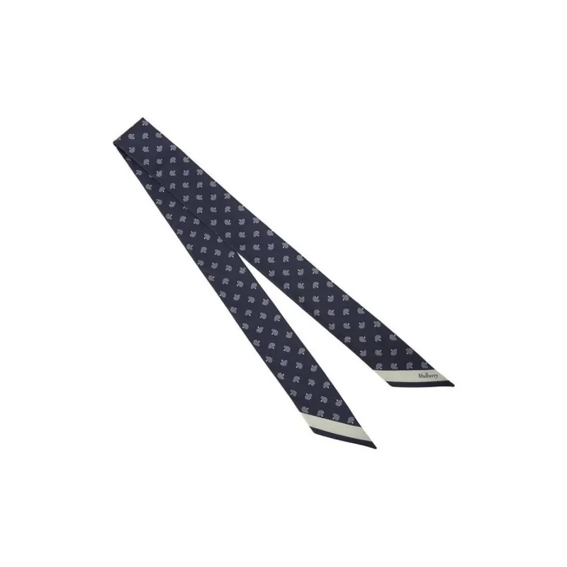 Mulberry Tree-Jacquard Angled Tip Scarf-2
