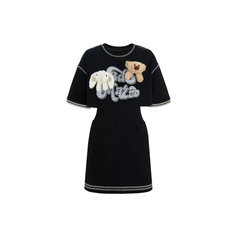 13 DEMARZO Short Sleeved Dresses Women's-5