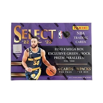 PANINI 2022 23 Panini Select Mega Green Waterfall Basketball Sports Cards 1 Pc
