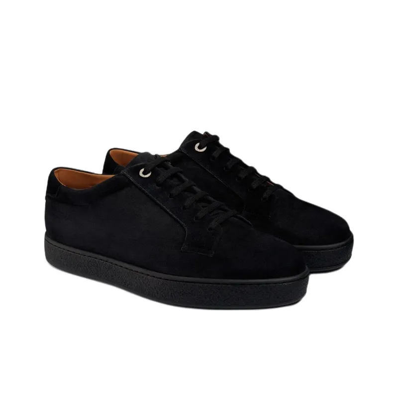 JOHN LOBB Molton Low-Top Skateboard Shoes Men's Black-2