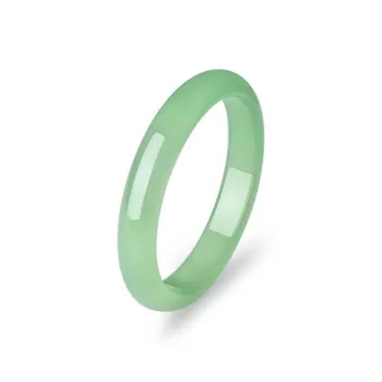 Double Happiness Gift Chalcedony Bangles Women's