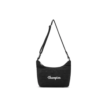 Champion Fabric Shoulder Bag Regular Unisex Silver/Medium Gray/Black/Light Blue