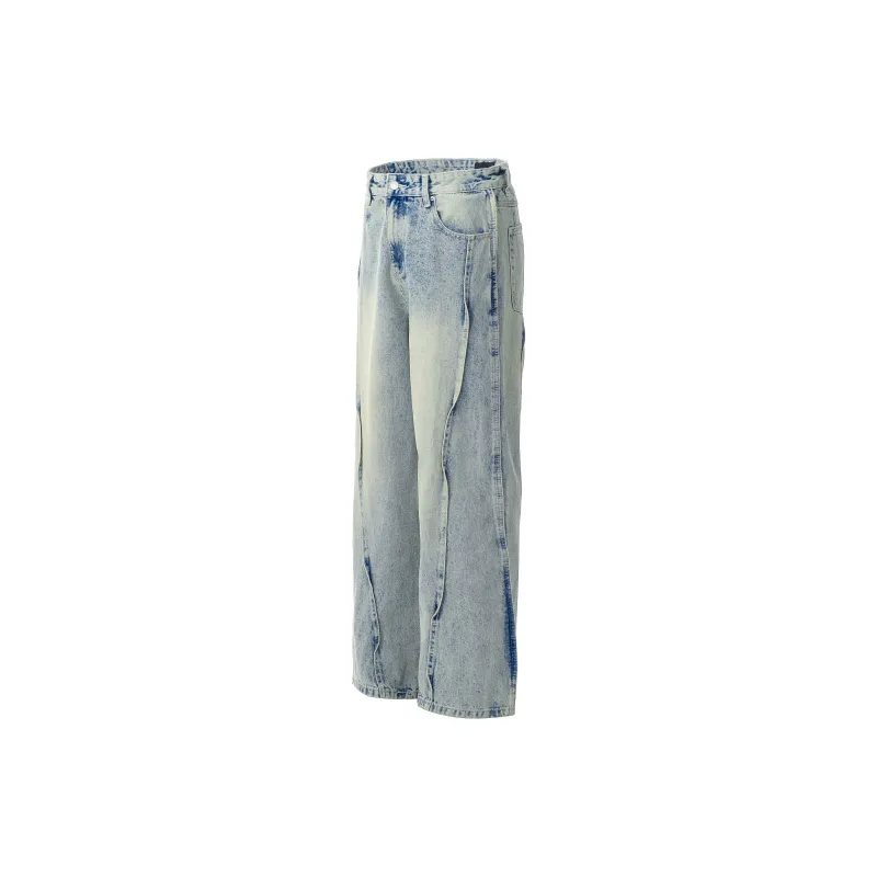 GBXM Jeans Unisex Washed Blue-1