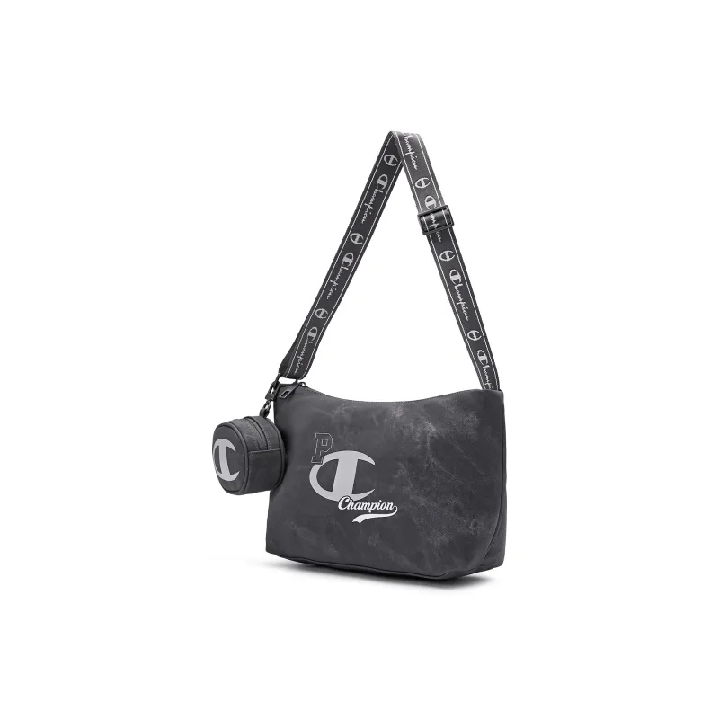 Champion Synthetic Leather Crossbody Bag Regular Unisex Dark Yellow/Black/Blue/Dark Gray-22