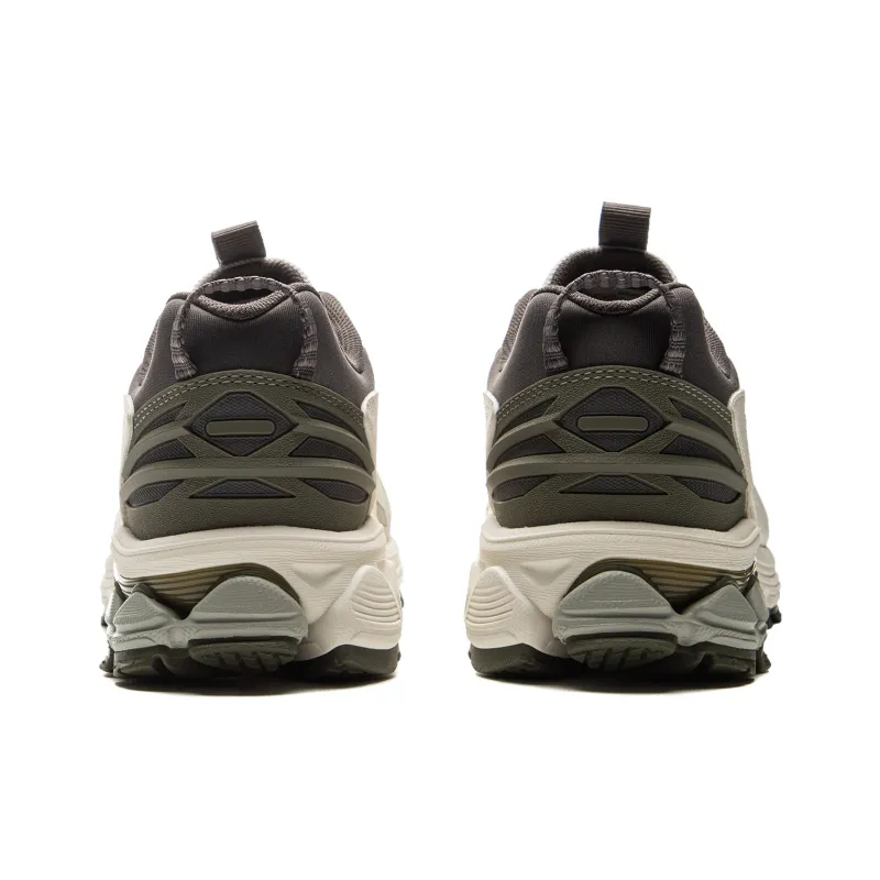 LiNing Fuyao 2.0 Trail Anti Slip Wear Resistant Low Top Casual Running Shoes Men's Gray Green-4