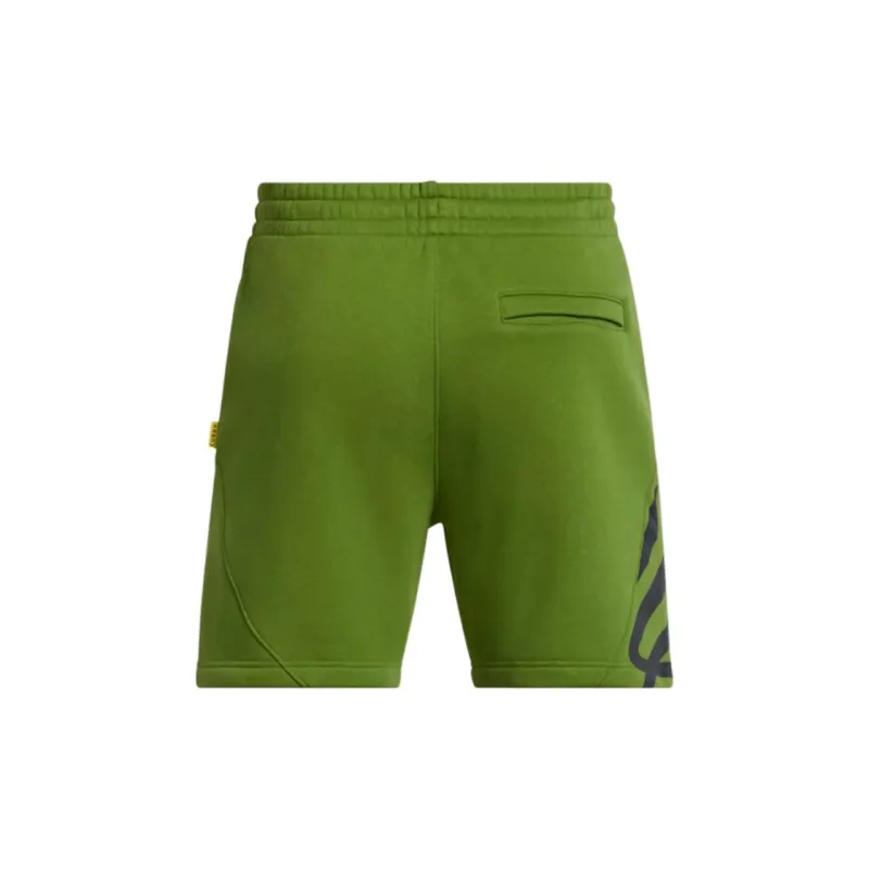 Under Armour Curry Splash Casual Shorts Men's Green-1