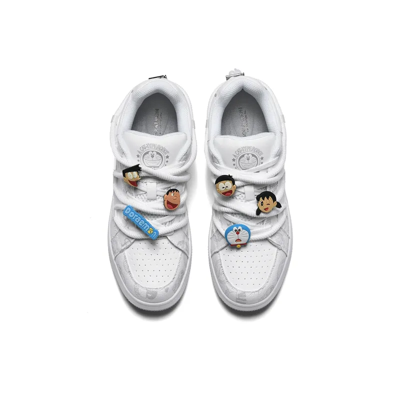 DoraemonA Box Limited Edition Puffy Shoes Low-Top Skateboard Shoes Unisex-173