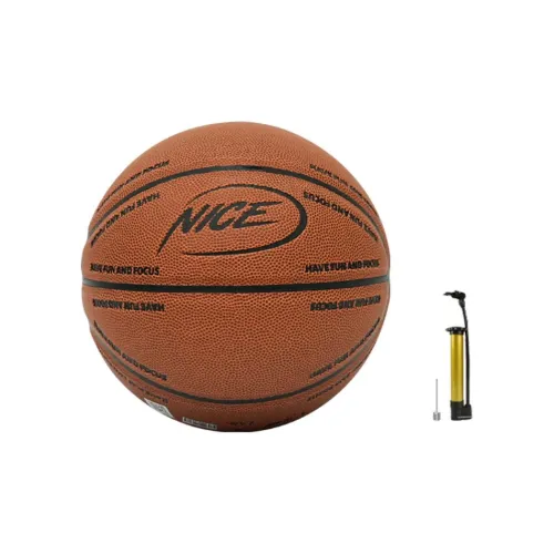 NICEID PU Basketball Brown Size 7 Training Unisex