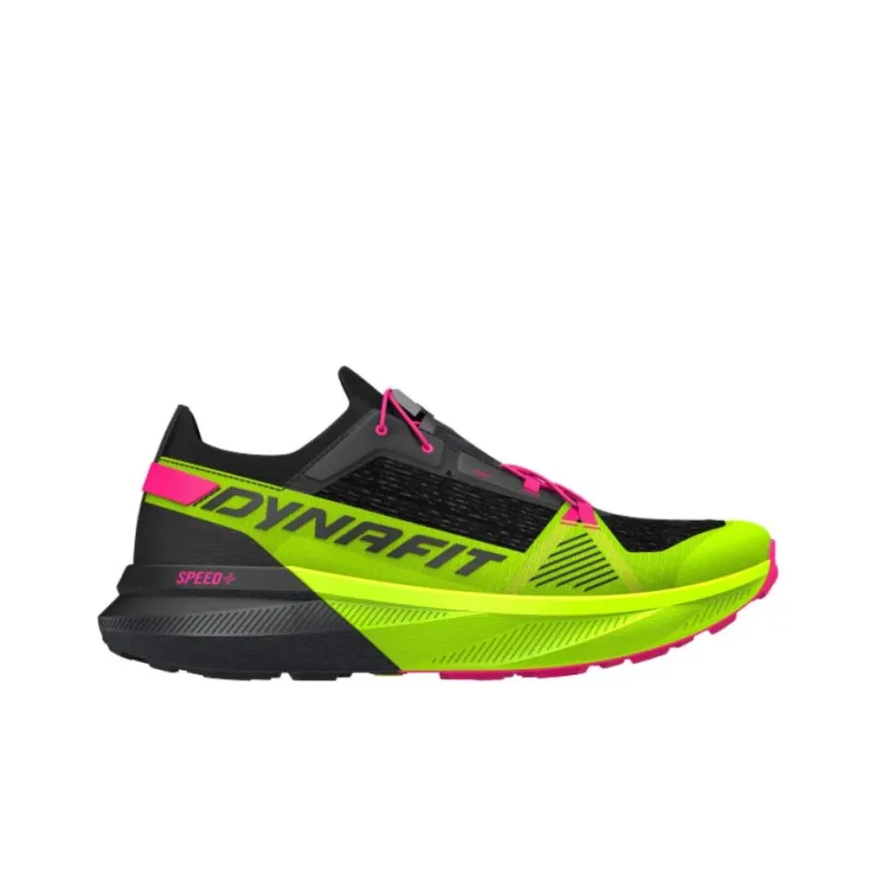 DYNAFIT Cushioning Wear-Resistant Low-Top Trail Running Running Shoes Unisex Yellow Black-1