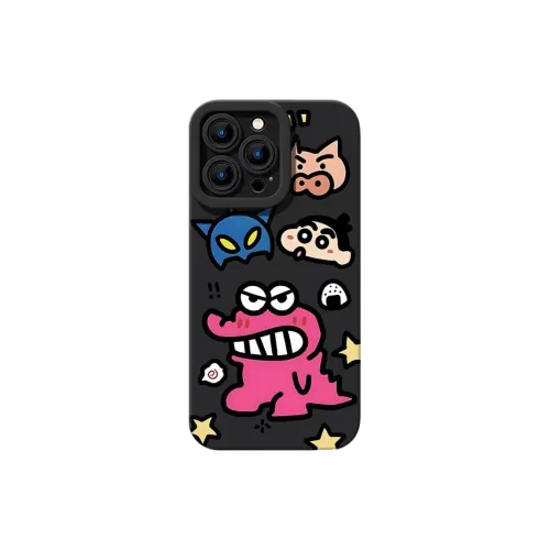 Mivana Silicone Material Crocodile Shin Chan Phone Cases Suitable For Apple XSMAX Cartoon