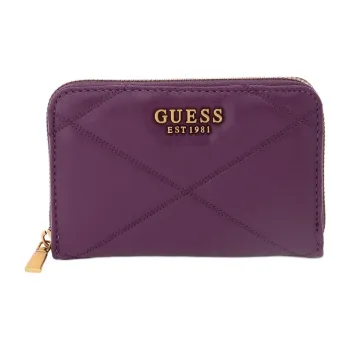 GUESS Polyurethane Wallet Women's Dark Purple