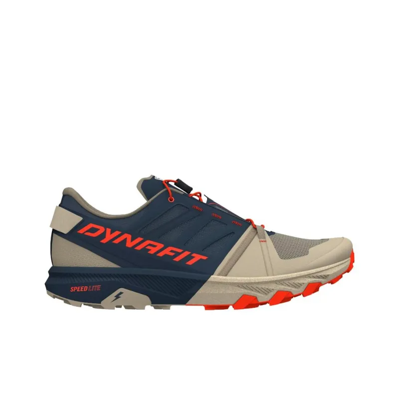 DYNAFIT Anti-Slip Wear-Resistant Low-Top Trail Running Running Shoes Men's Blue Brown-1