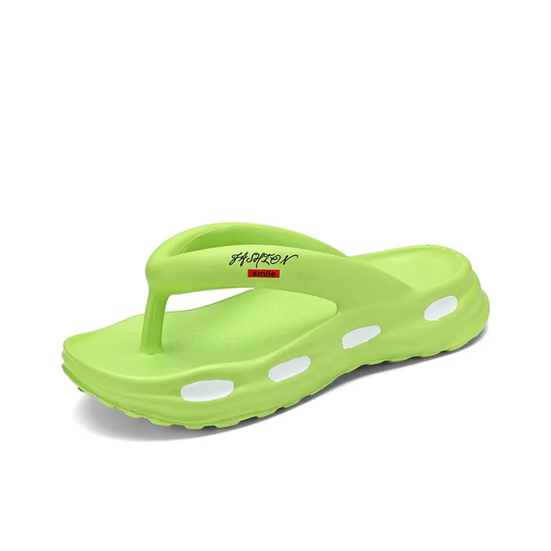 CariteSport EVA Quiet Odor Resistant Abrasion Resistant Slip Resistant Quick Drying Flip Flops Men's-14