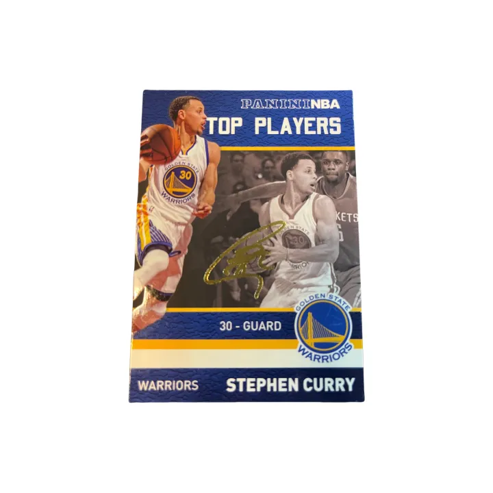 PANINI Golden State Warriors Stephen Curry Player Card Autograph Card Collection Pass Sports Cards 1 Pc-0