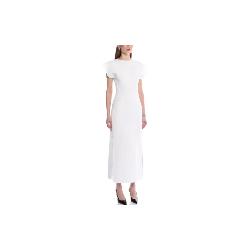 Maticevski Short-Sleeved Dresses Women's White-2
