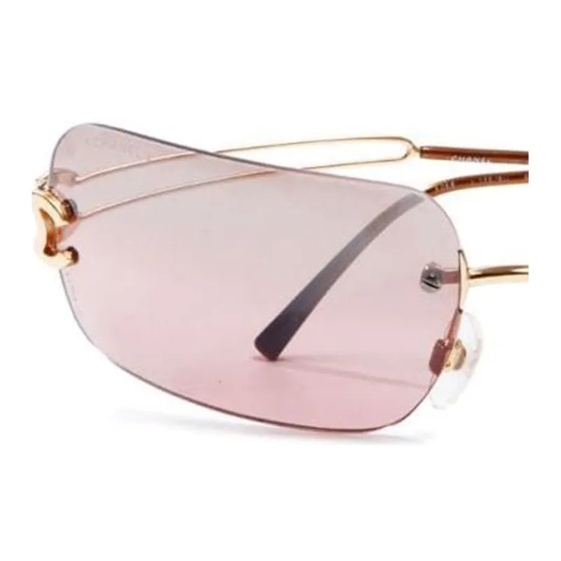 CHANEL Pre-Owned 1990s Square-frame Sunglasses-2