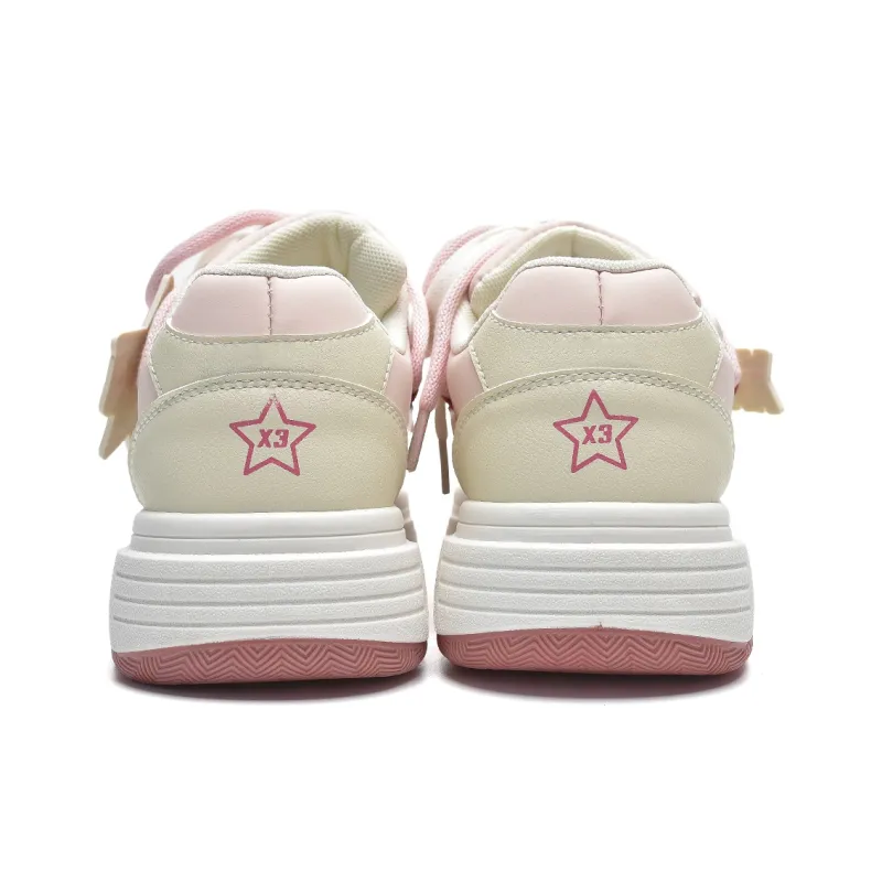 OAOQ Cushioning Wear-Resistant Low-Top Skateboard Shoes Women's-9