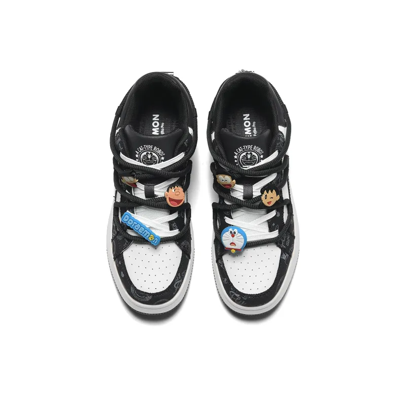 DoraemonA Box Limited Edition Puffy Shoes Low-Top Skateboard Shoes Unisex-199