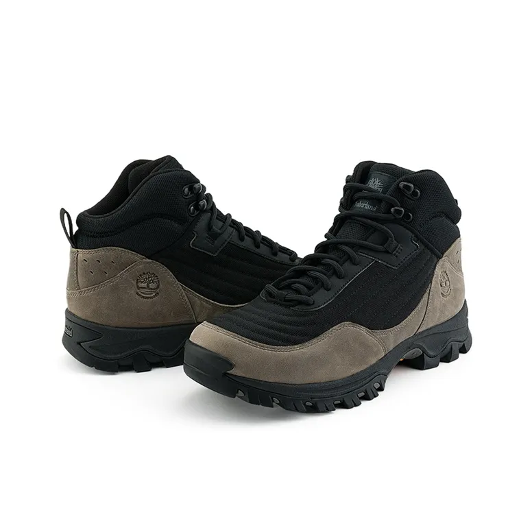 Timberland Wear Resistant Hiking Shoes Men's Black Gray Color-3