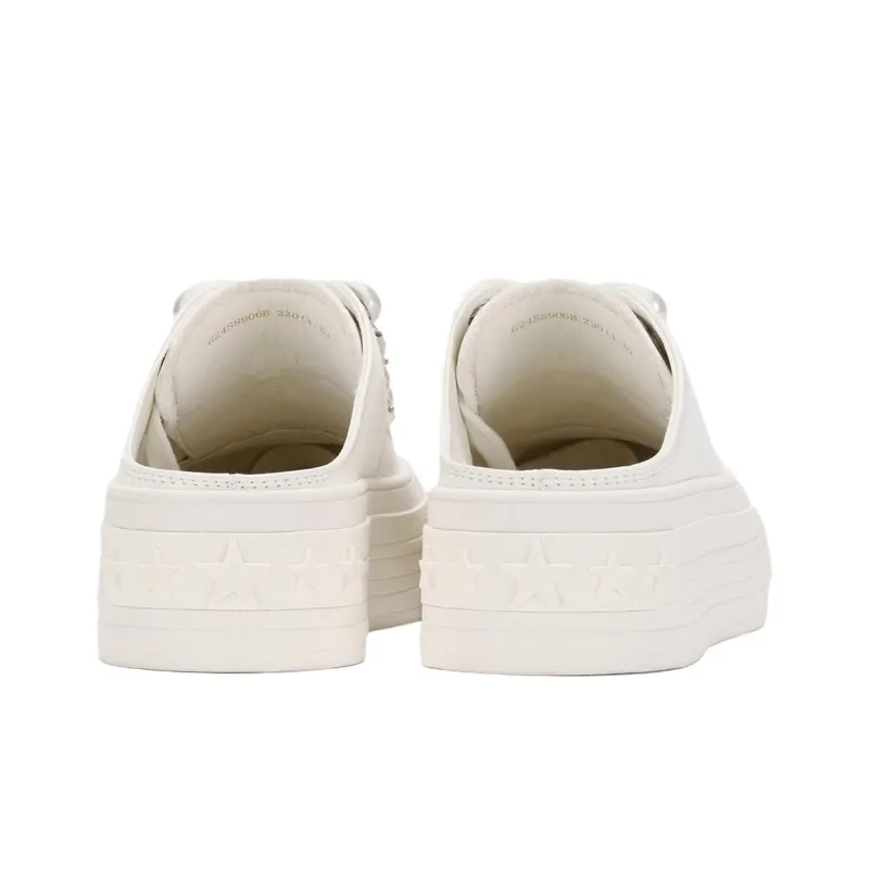 GG CC Rubber Sole Odor Resistant, Abrasion Resistant Closed Toe Slippers Women's-4