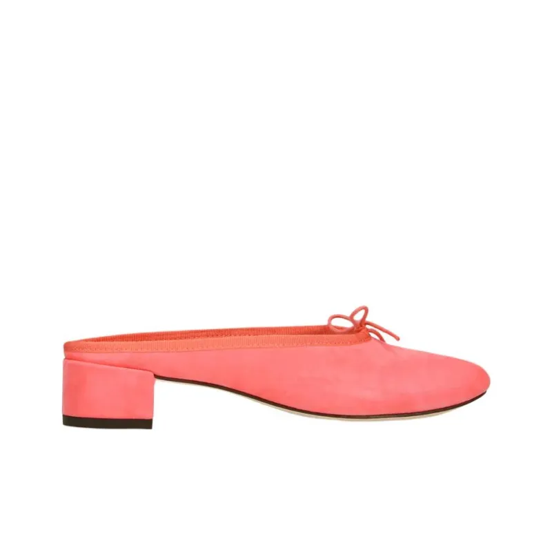 Repetto Camille Closed Toe Slippers 3cm Women's Pink-1