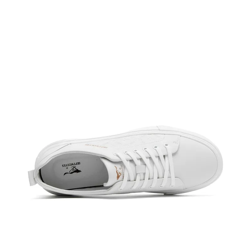 SEPTWOLVES Height-Enhancing Wear-Resistant Lightweight Low-Top Skateboard Shoes Men's-11