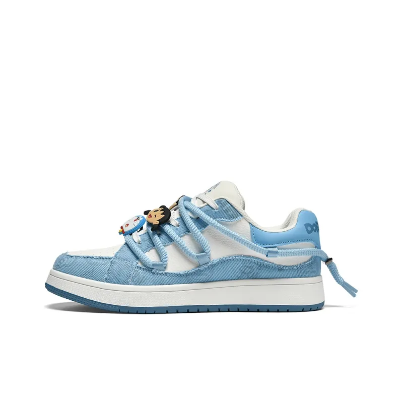 DoraemonA Box Limited Edition Puffy Shoes Low-Top Skateboard Shoes Unisex-261