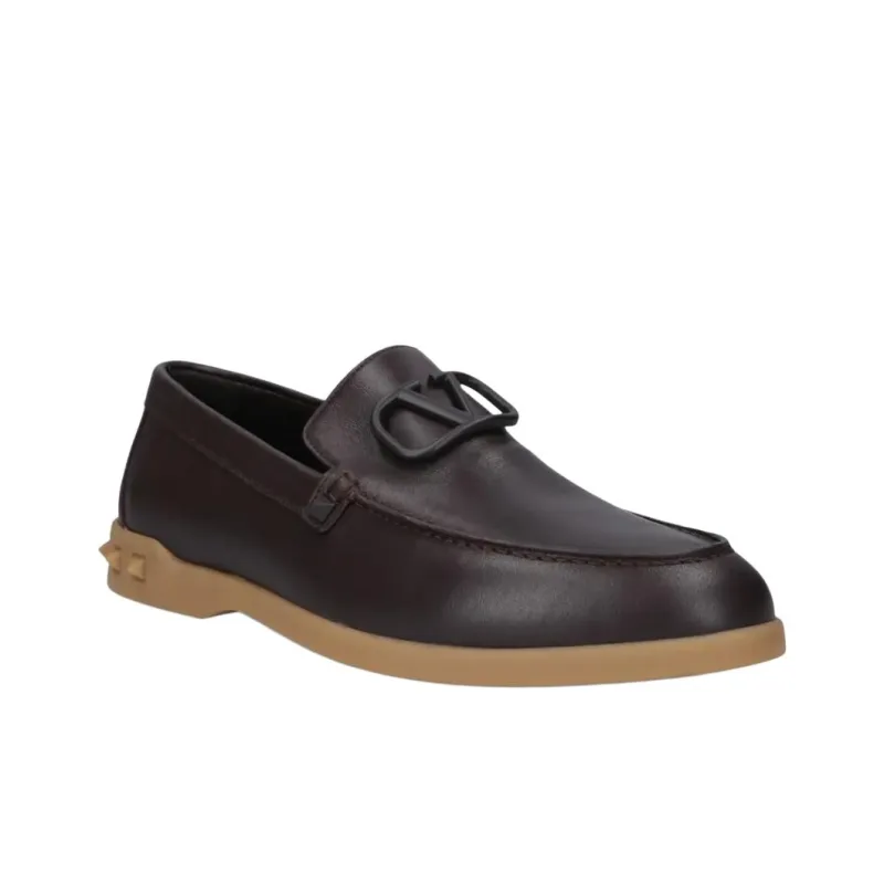 Valentino GARAVANI Loafers Men's Brown-2