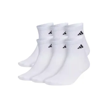 Adidas Free Shipping With AdiClub Superlite 3.0 6 Pack Quarter Socks