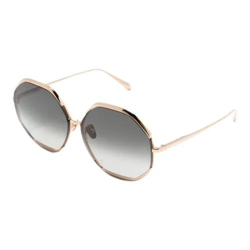 Linda Farrow Camila Geometric-frame Sunglasses