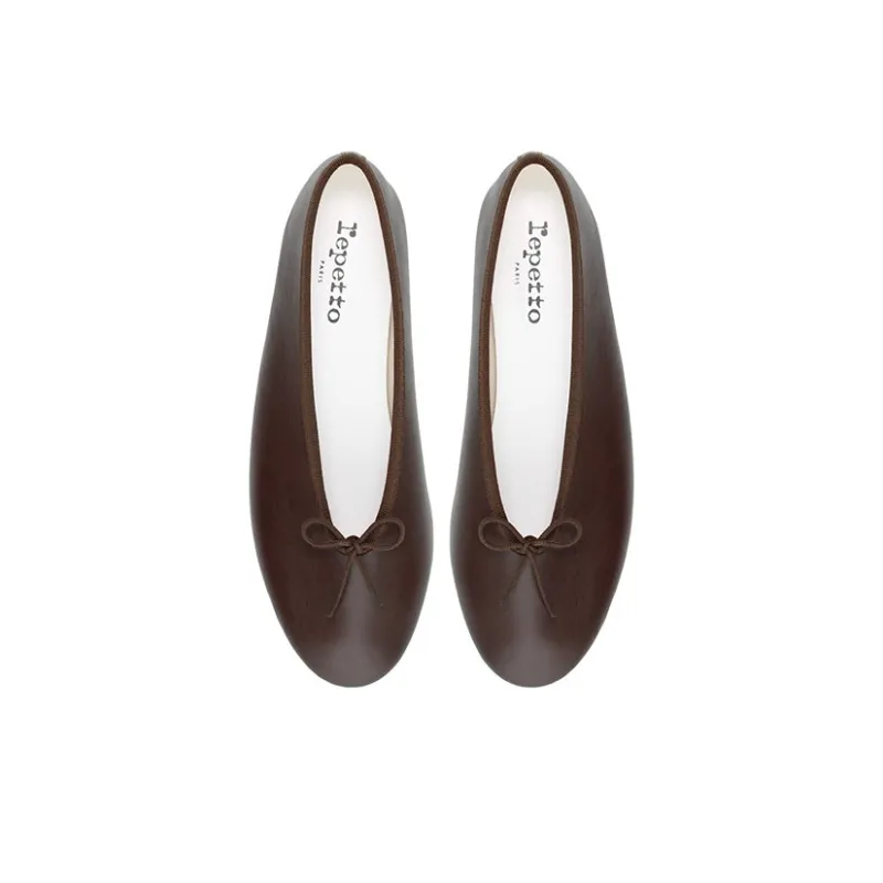 Repetto Cendrillon Casual Single Shoes Women's Umber-3