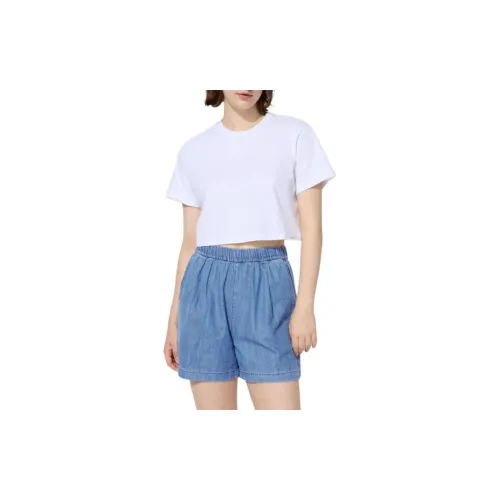 UNIQLO Denim Shorts Women's Royal Blue