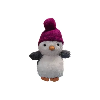 JELLYCAT Fuchsia Wee Winter Penguin Stuffed Animal