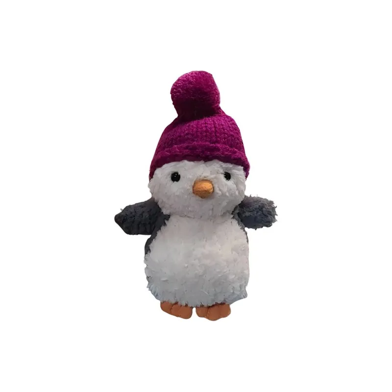 JELLYCAT Fuchsia Wee Winter Penguin Stuffed Animal-0