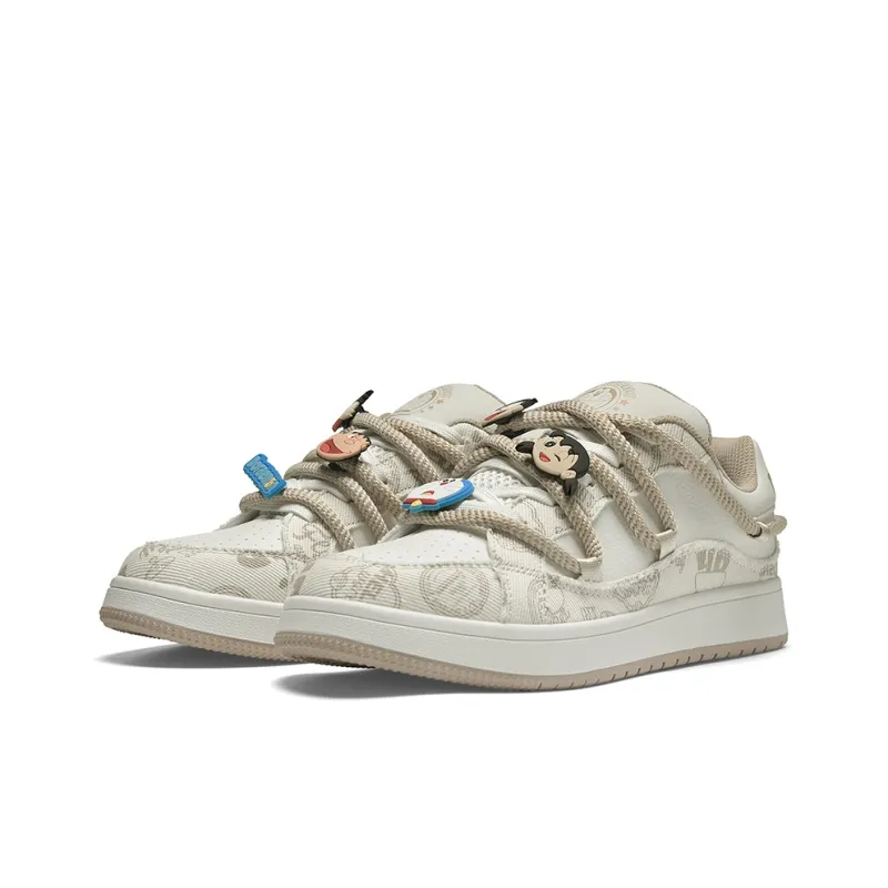 DoraemonA Box Limited Edition Puffy Shoes Low-Top Skateboard Shoes Unisex-237