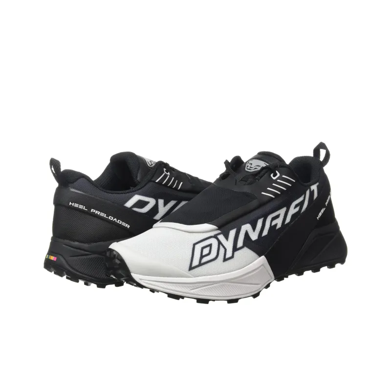 DYNAFIT Ultra 100 Anti-Slip Wear-Resistant Low-Top Running Shoes Men's Black White-2