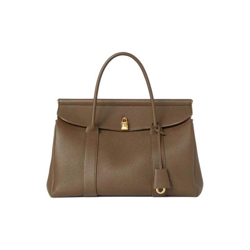 Loro Piana Cow Leather Handbag Women's Brown-0