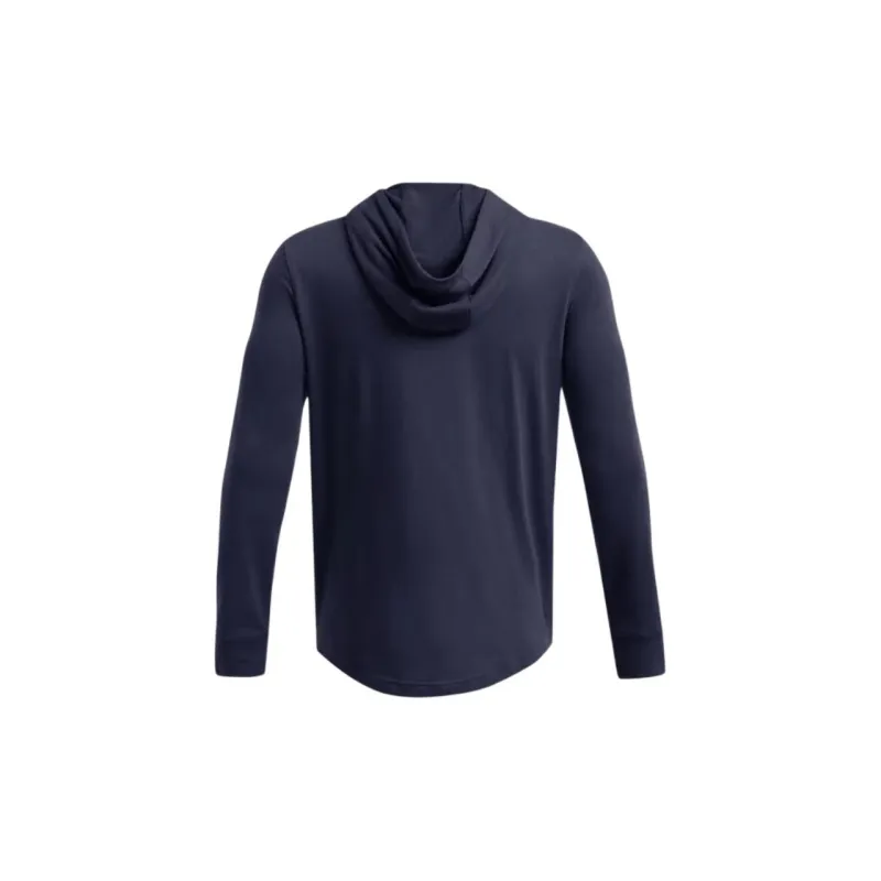 Under Armour Rival Terry Graphic Hoodie Sweatshirt Men's Midnight Navy-1