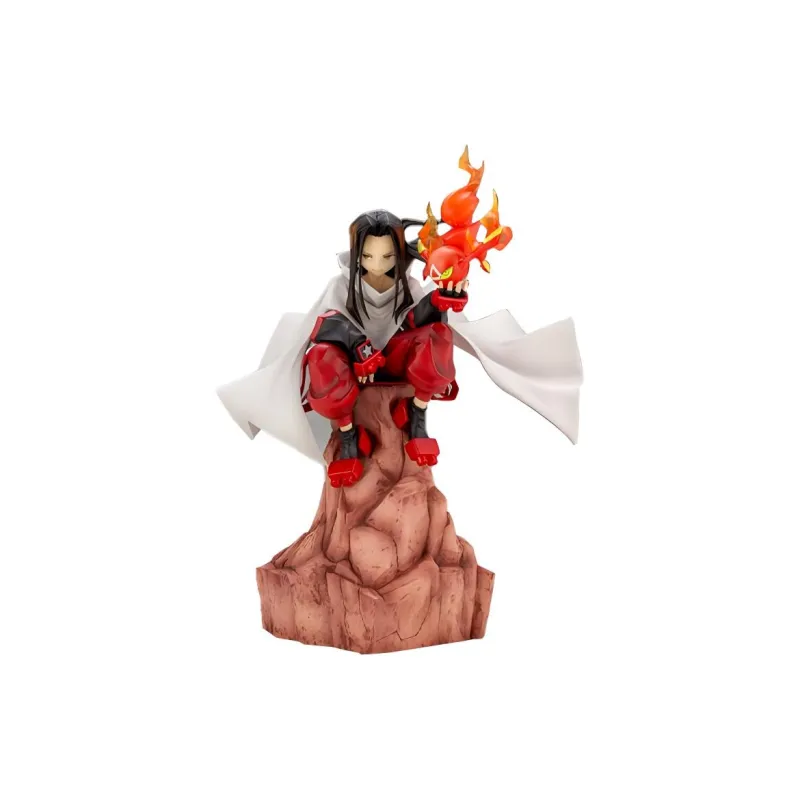 CRAFTSMANSHIP KOTOBUKIYA Artfx J Shaman King Hao Figure Red-0