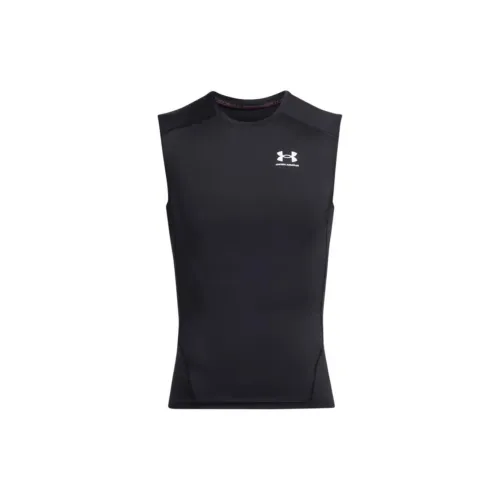 Under Armour HeatGear T-Shirts Men Black/White